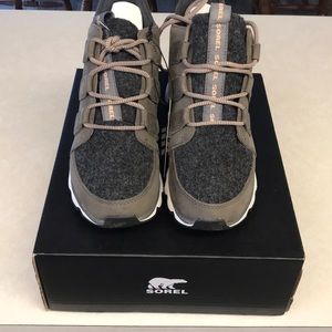 Sorel Kinetic Faux Fur waterproof sneaker